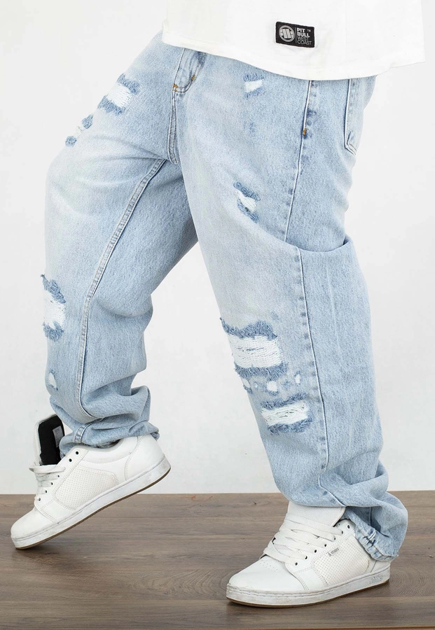 Spodnie I8 Denim BAG68 Baggy blue bird