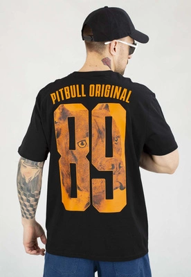 T-shirt Pit Bull Eighty Nine Dog black