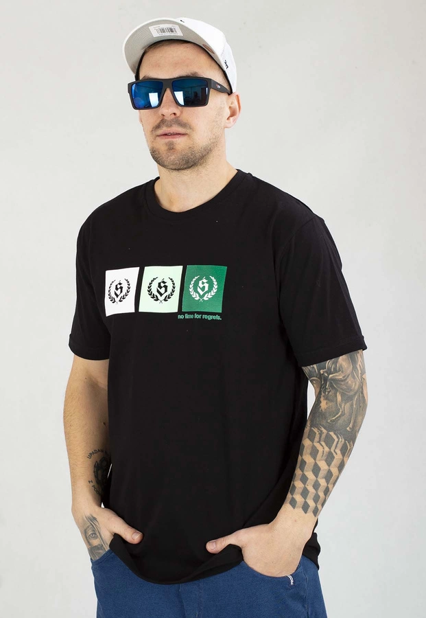 T-shirt Środowisko Miejskie Laurels czarny