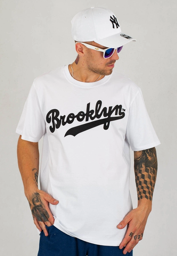 T-shirt Red Eyes Brooklyn biały