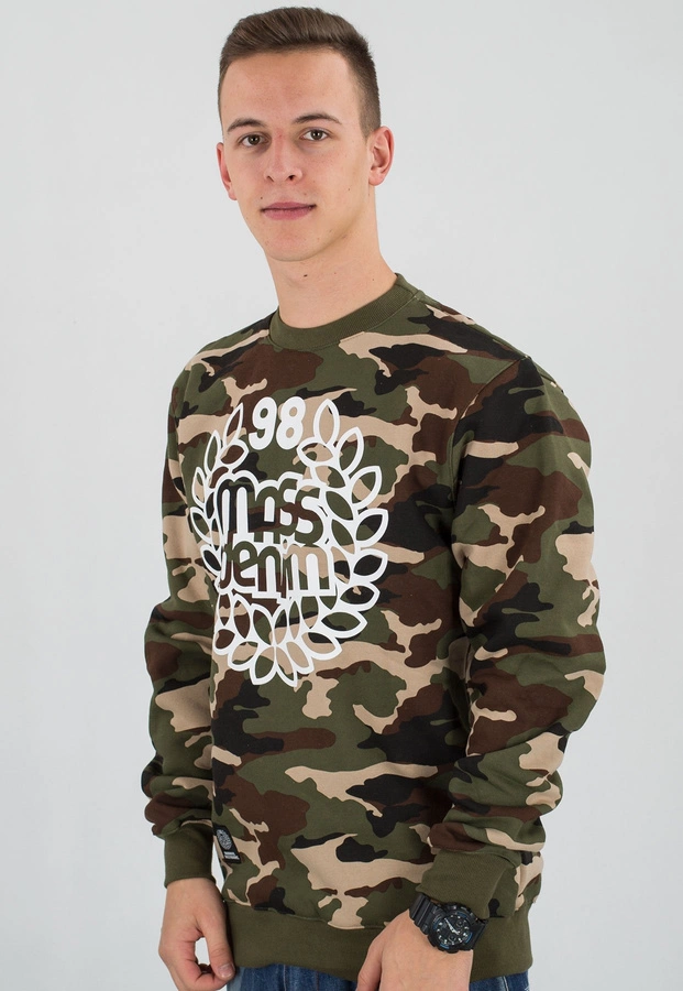 Bluza Mass Base woodland camo