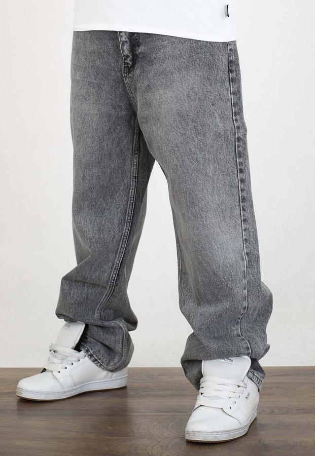 Spodnie I8 Denim BAG101 Baggy grey