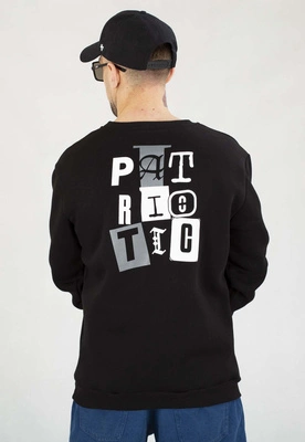 Bluza Patriotic Bez Kaptura Ransom Note czarna