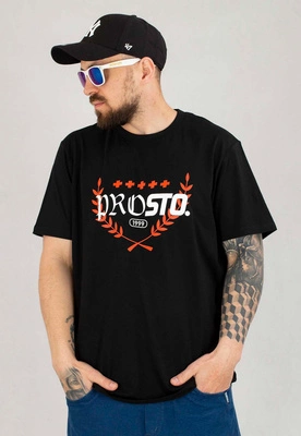 T-shirt Prosto Huffle czarny