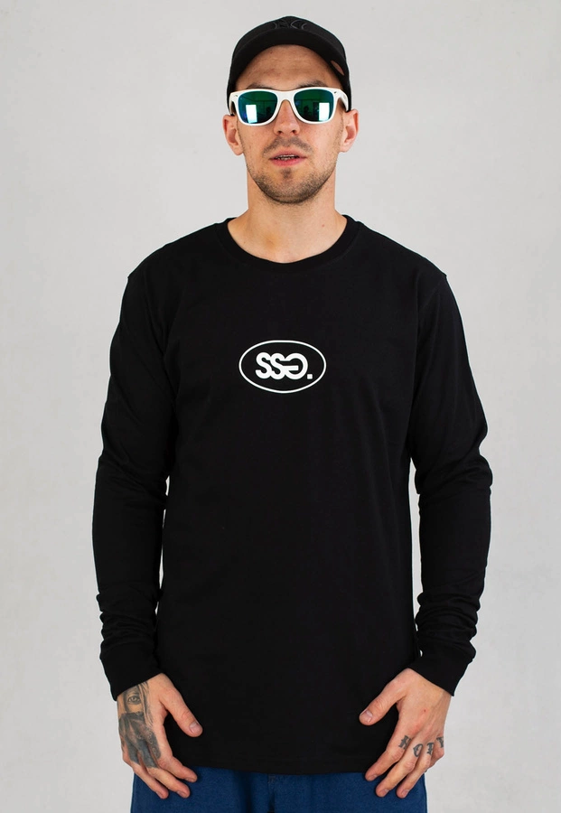 Longsleeve SSG Oval Frame Basic Logo czarny