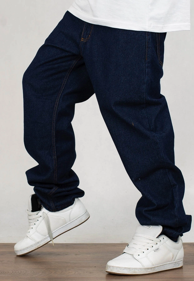 Spodnie Diil Regular Jeans Skórka Laur dark