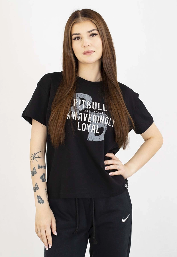T-Shirt Pit Bull Oversize Loyal 170 black