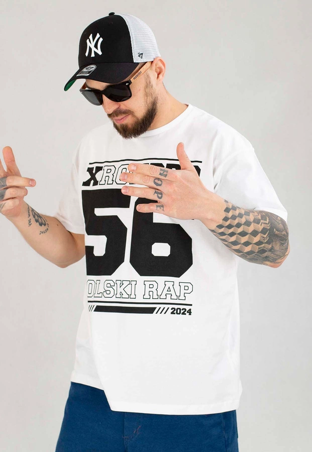 T-shirt Dudek P56 X Rok Pro biały