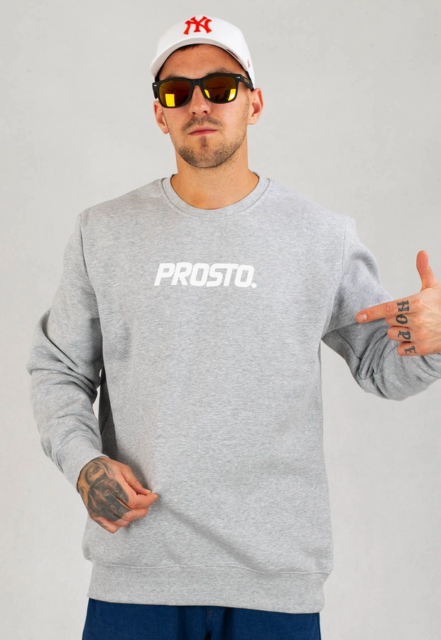 Bluza Prosto Logo szara