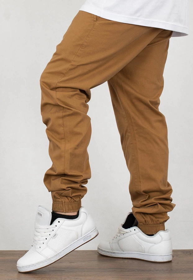 Spodnie Prosto Chino Jogger Call camel