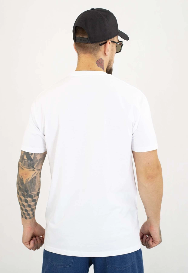 T-shirt Lucky Dice Small Dice biały