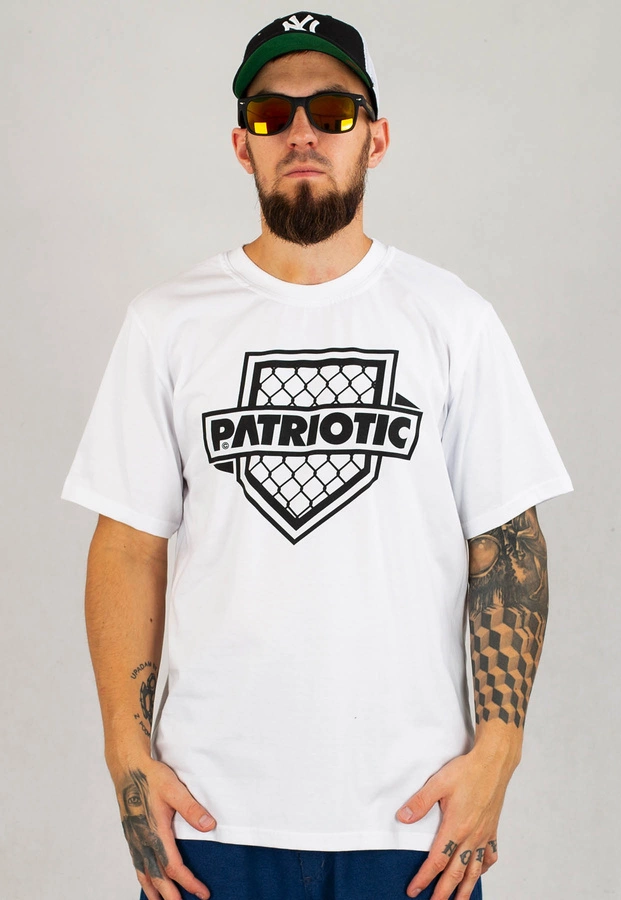 T-shirt Patriotic F-Shield biały