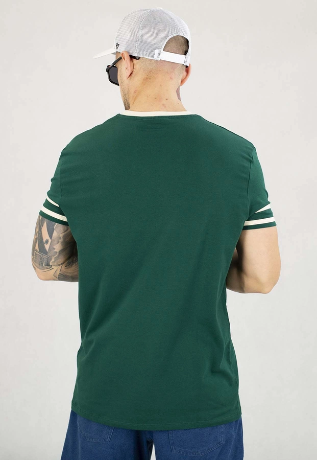 T-shirt SikSilk Tournament SS-26755 zielony