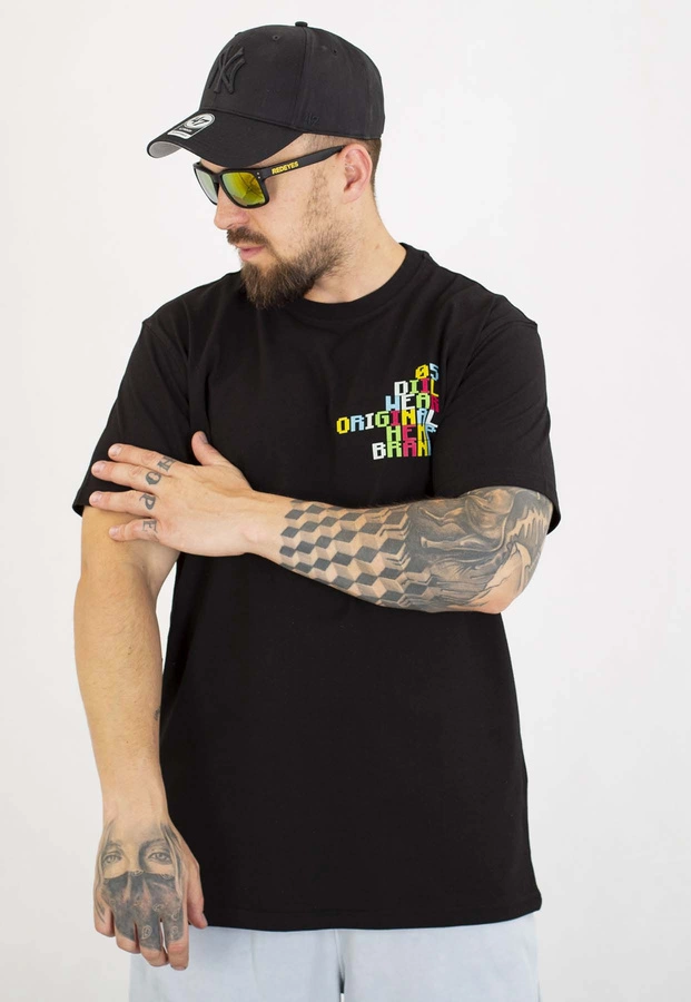 T-shirt Diil Pixel czarny