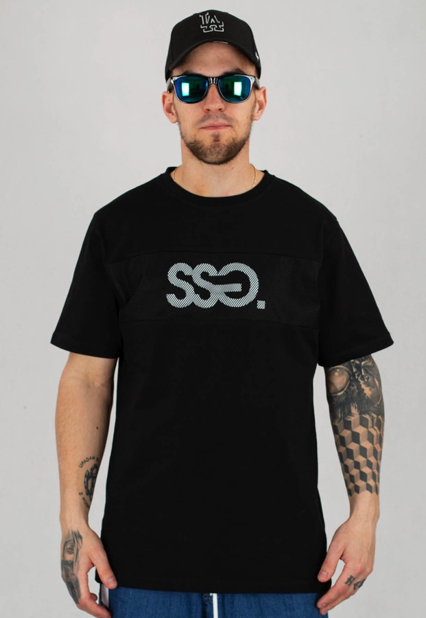 T-Shirt SSG Net czarny