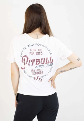 T-Shirt Pit Bull Oversize Loyal 170 white