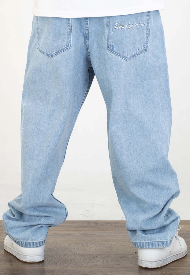 Spodnie Mass Jeans Baggy Fit Authentic light blue