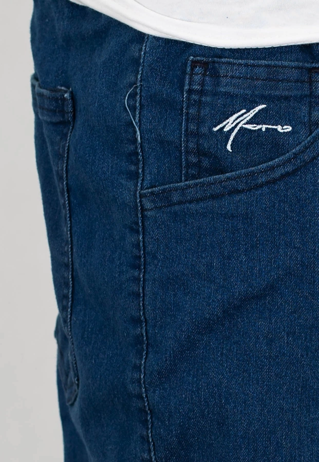 Spodnie Moro Sport Joggery Mini Paris Pocket jasny jeans