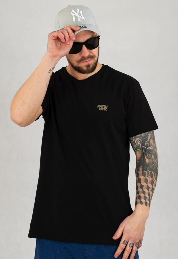 T-shirt Patriotic Cls Mini czarno złoty