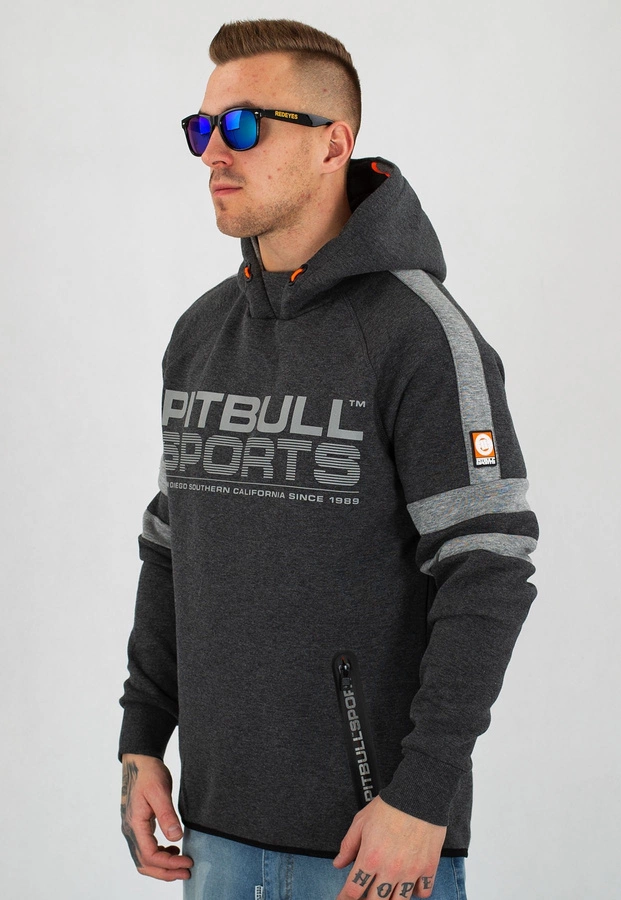Bluza Pit Bull Raven ciemno szara