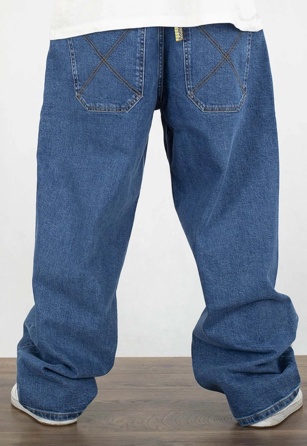 Spodnie Homeboy X-Tra Monster Denim Washed Blue