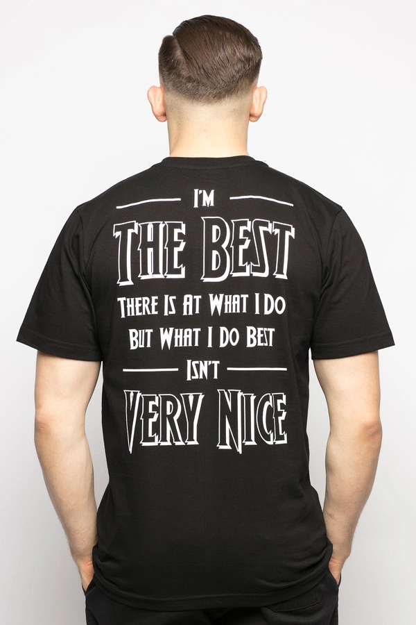 T-shirt Diamante Wear Logan Unisex czarny