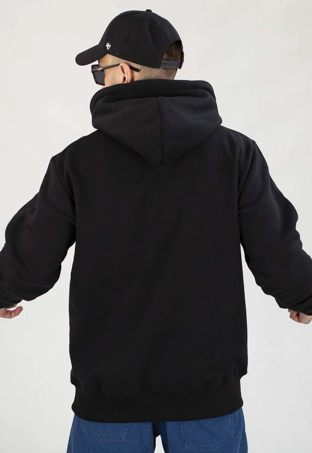 Bluza Diil Z Kapturem Laur czarno błękitna