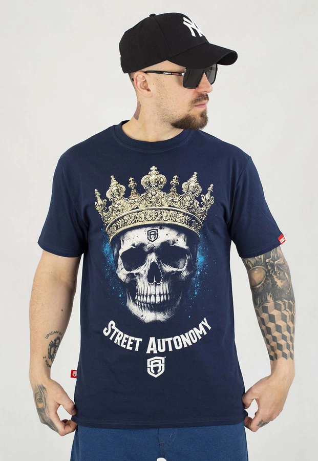 T-shirt Street Autonomy Kings niebieski