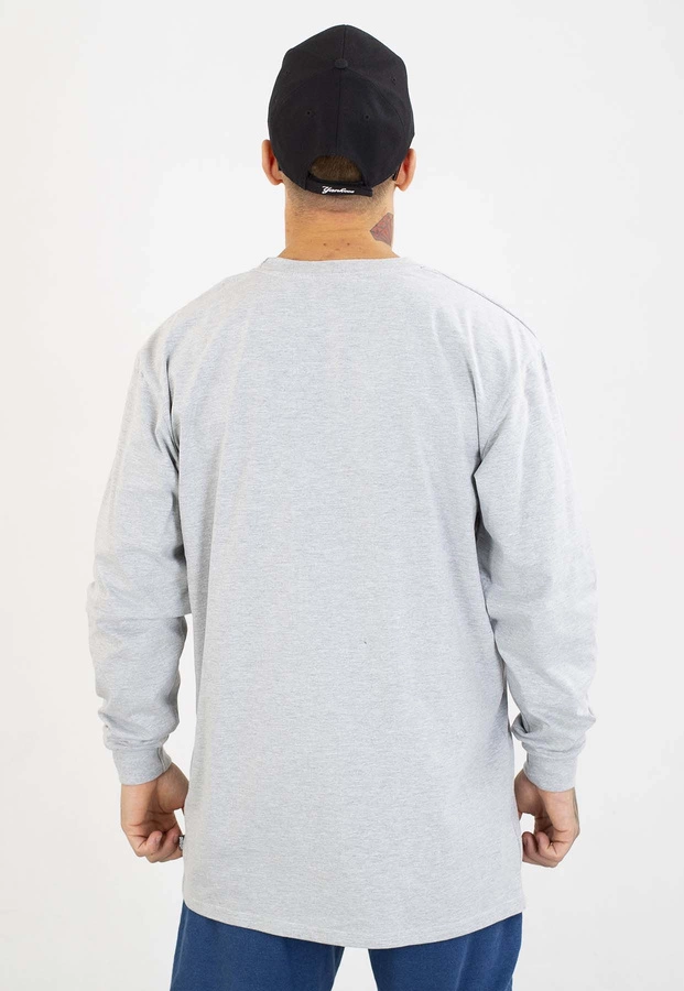 Longsleeve Diil Laur szaro czarny