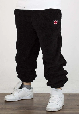 Dresy Jigga Wear Teddy Simple Crown czarne