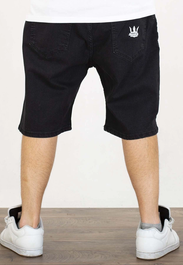 Spodenki Jigga Wear Baggy Crown Black White