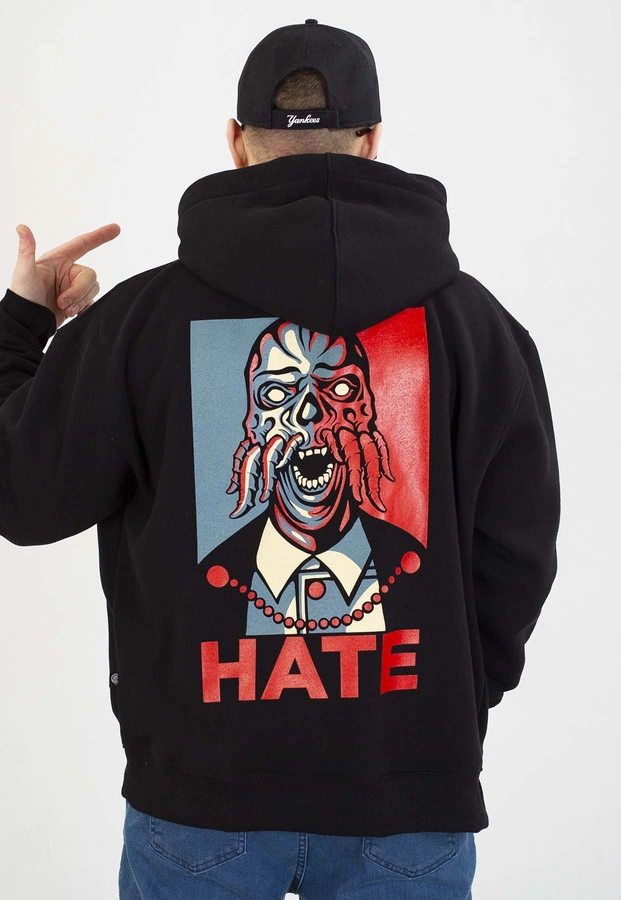 Bluza Brain Dead Familia Hate czarna