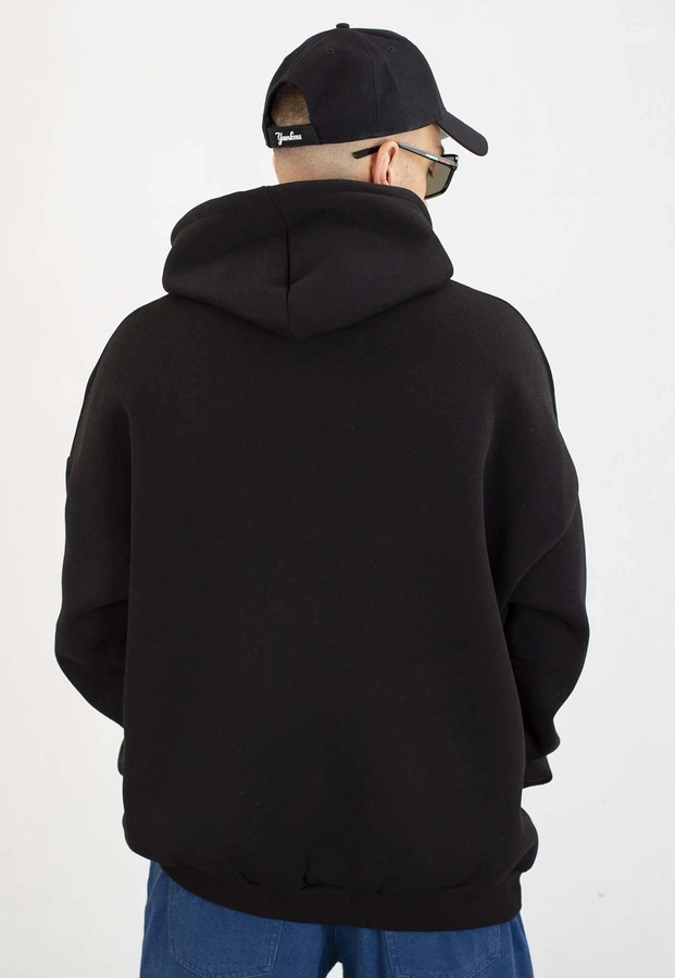 Bluza Chada Z Kapturem Oversize Proceder 1312 czarna
