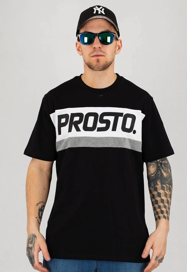 T-shirt Prosto Zone czarny