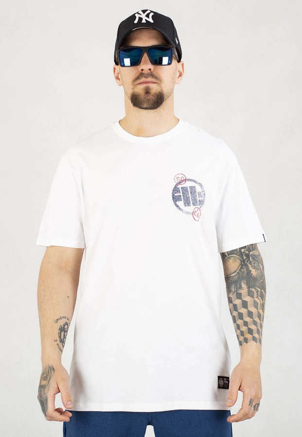 T-shirt Pit Bull SD Stamp 170 white