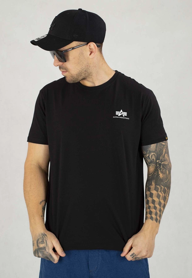 T-shirt Alpha Industries Back Print 128507 czarny