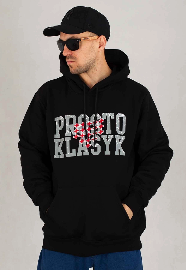 Bluza Prosto Z kapturem Ferras czarna