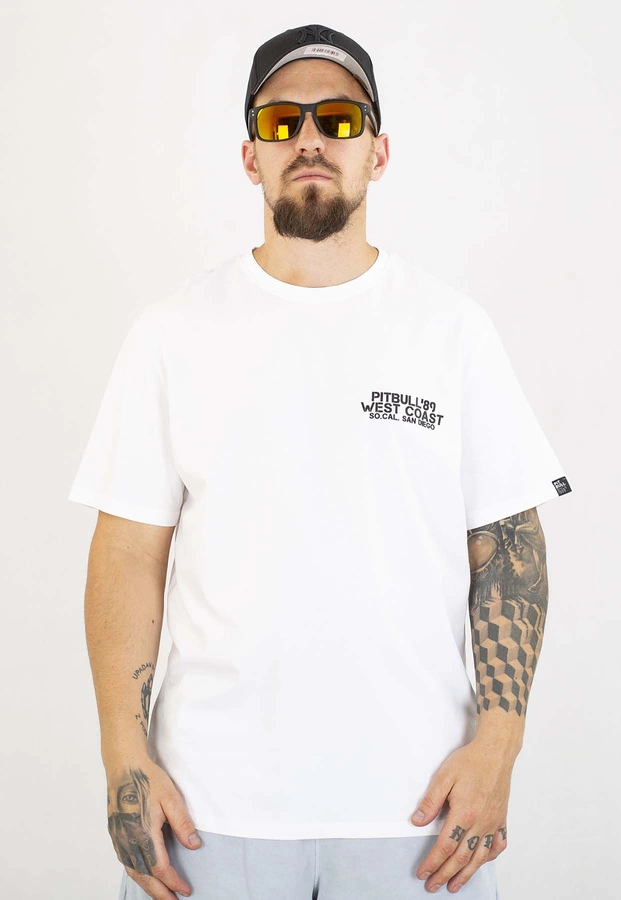 T-shirt Pit Bull Driving 170 white