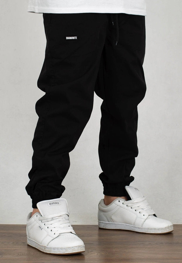 Spodnie Diamante Wear Jogger Unisex Petite czarne