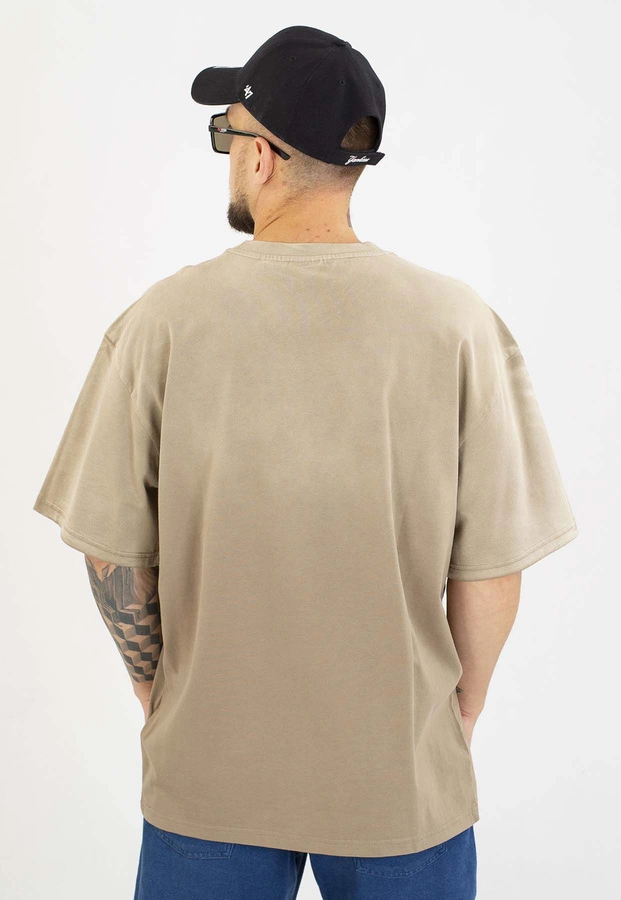 T-shirt Karl Kani Retro Washed PD00007529 brązowy