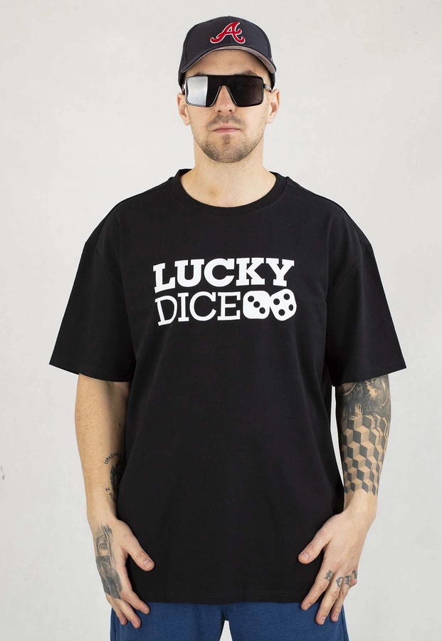 T-shirt Lucky Dice Baggy LD Classic czarny