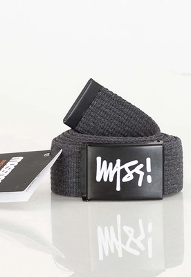 Pasek Mass Signature szary