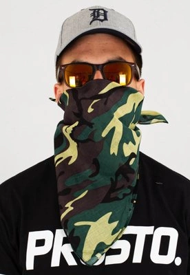 Chusta Red Eyes moro zielone