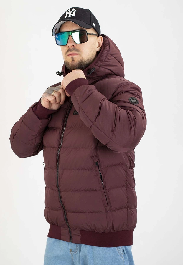 Kurtka Pit Bull Zimowa Dillon burgundy