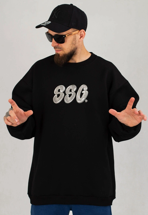 Bluza SSG Bez Kaptura Baggy Sketch czarna