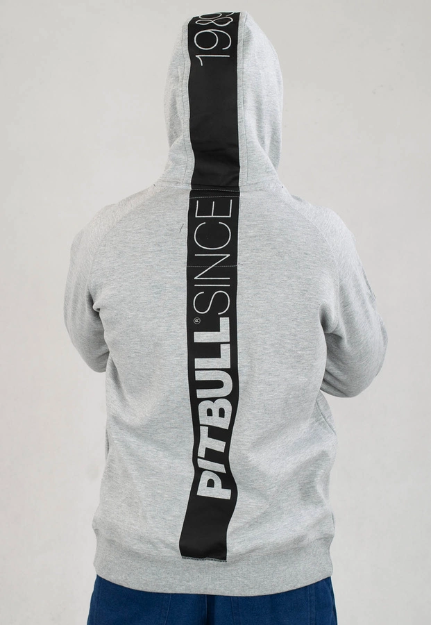 Bluza Pit Bull Hooded Stafford szara
