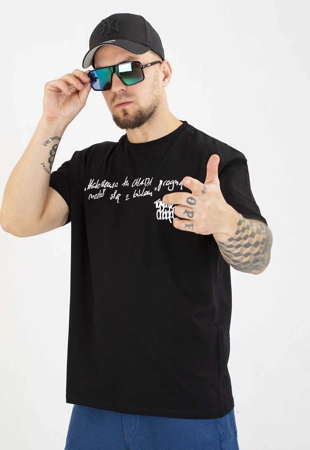 T-shirt Chada Proceder Halo czarny