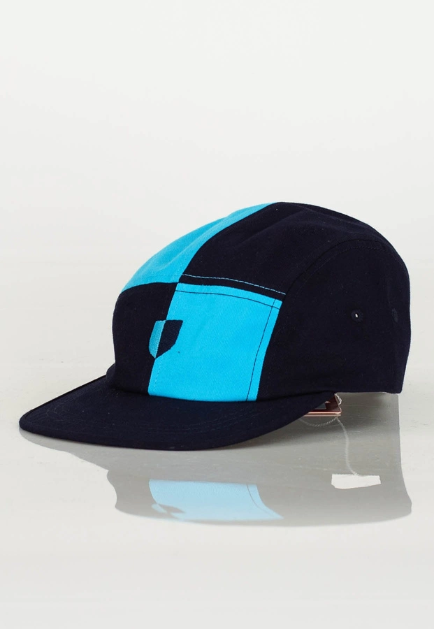 Czapka 5 Panel Prosto Chezzy granatowo niebieska