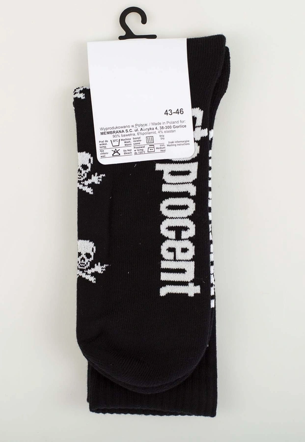 Skiety Stoprocent Skull's czarne