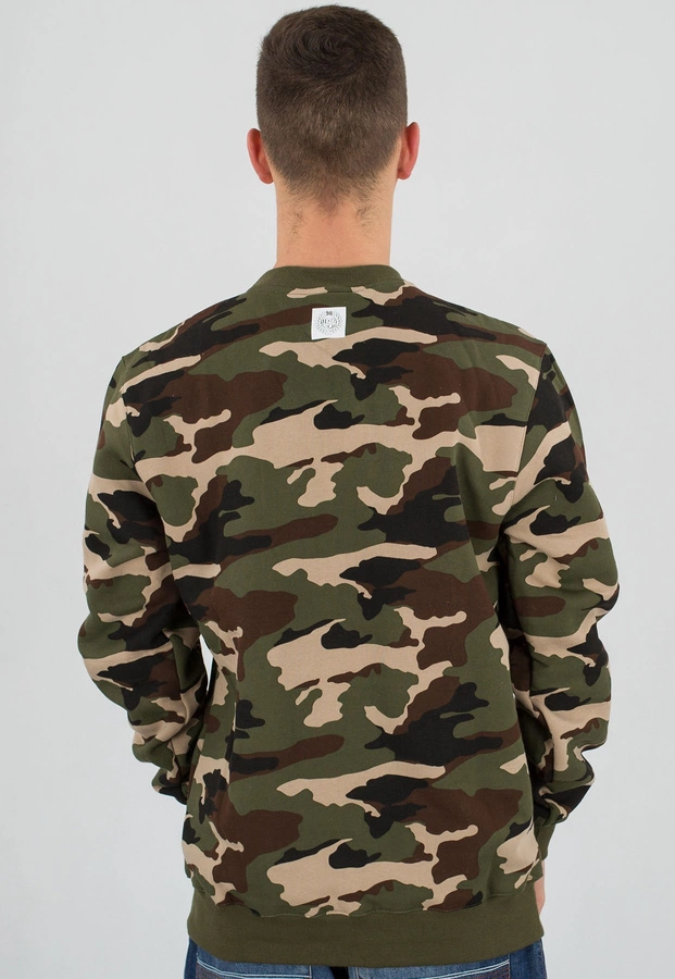 Bluza Mass Base woodland camo